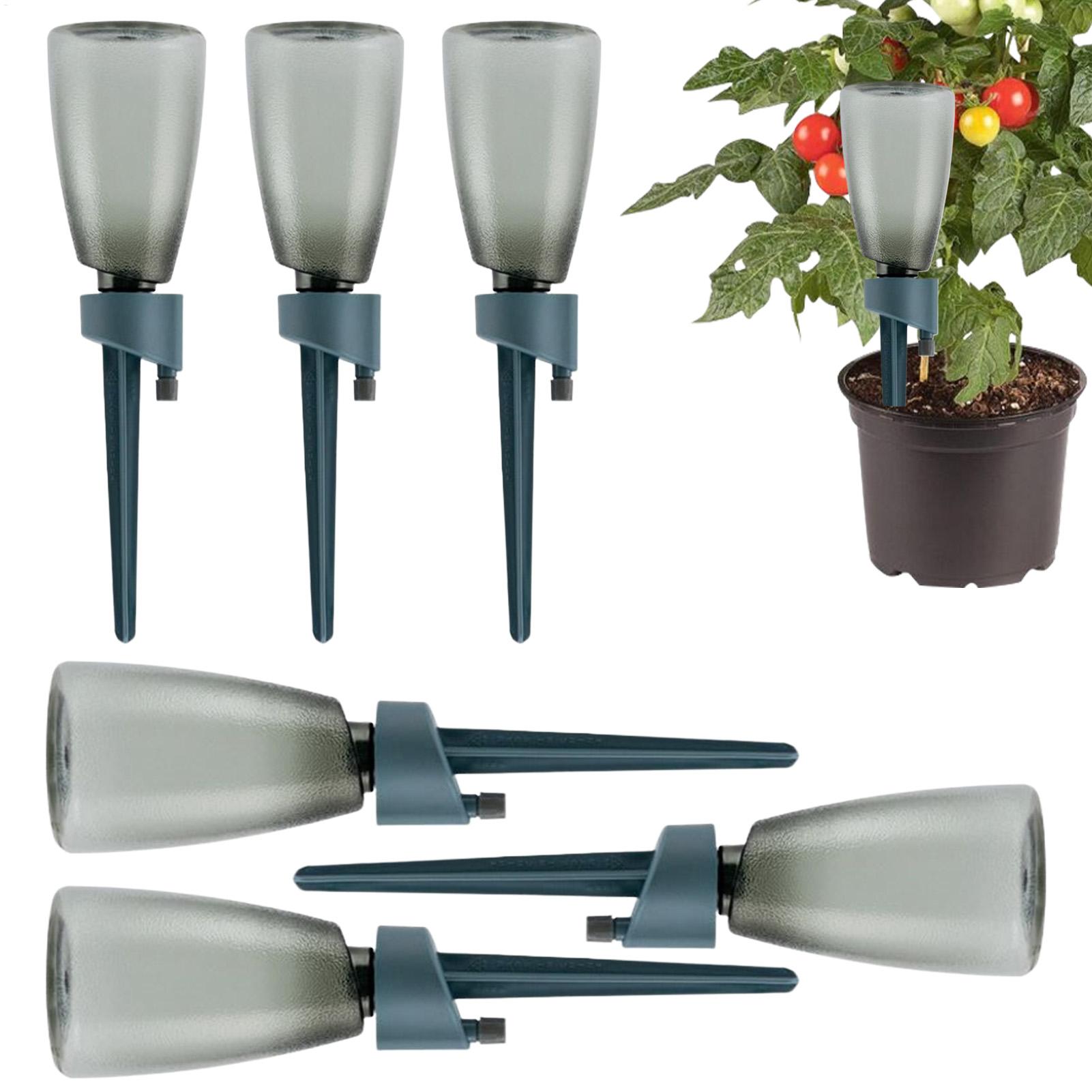 Smart Garden Sprinkler - ชุดรดน้ำอัตโนมัติ 6 ชิ้น สำหรับบ้านและสวน ระบบรดน้ำต้นไม้แบบหยดน้ำอัตโนมัติ สำหรับปลูกในร่มและกลางแจ้ง