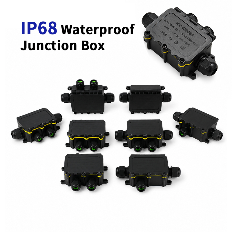 Smart Garden Storage - กล่องต่อสายไฟกันน้ำ IP68 แบบ 2-8 ทาง 6