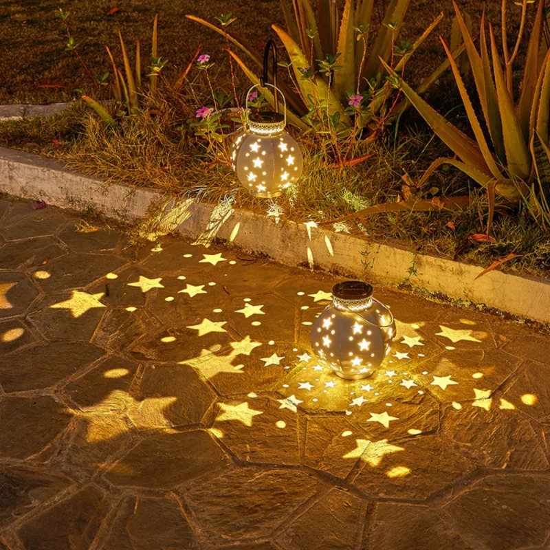 โคมไฟโปรเจคเตอร์รูปดาวสำหรับสว - Smart Garden Ornaments บทวิจารณ์และราคา