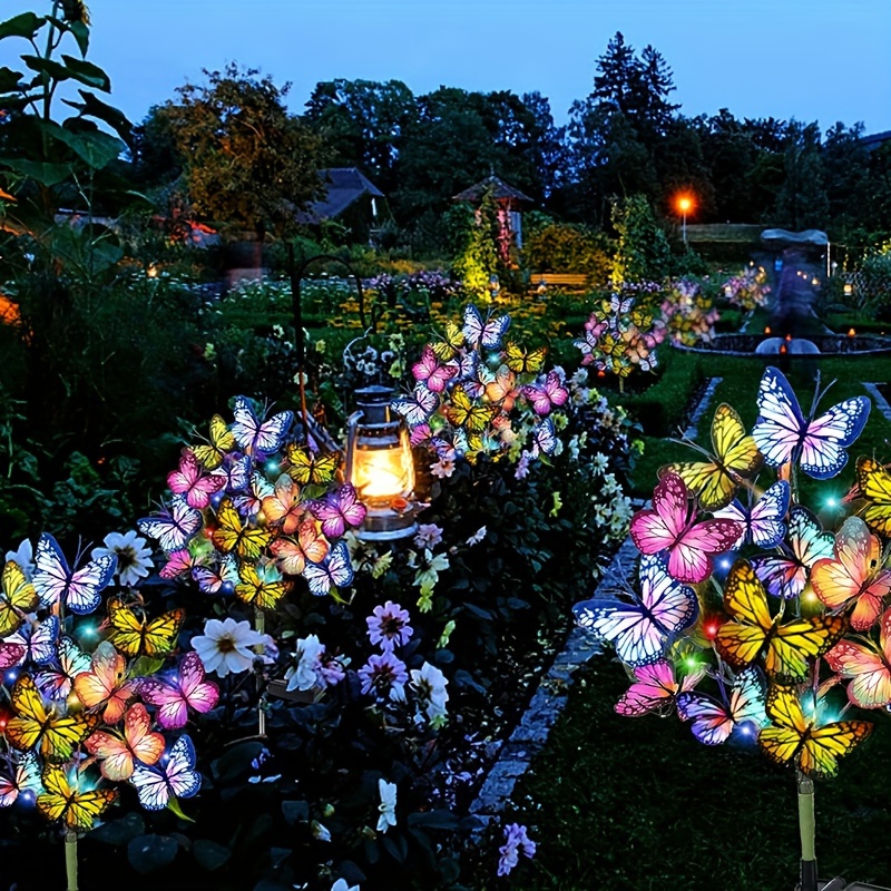 พลังงานแสงอาทิตย์ LED สวนผีเสื - Smart Garden Ornaments บทวิจารณ์และราคา