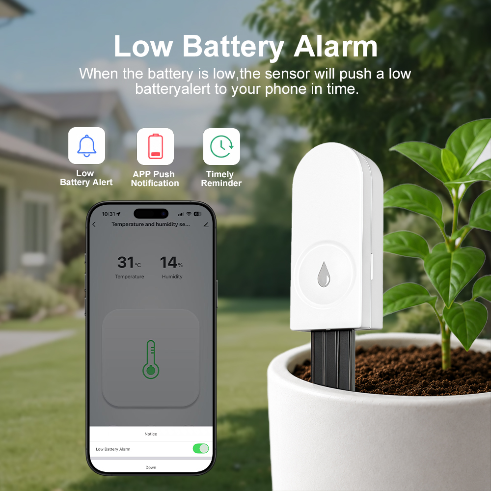 เซ็นเซอร์วัดความชื้นในดิน Zigb - Smart Garden Furniture บทวิจารณ์และราคา
