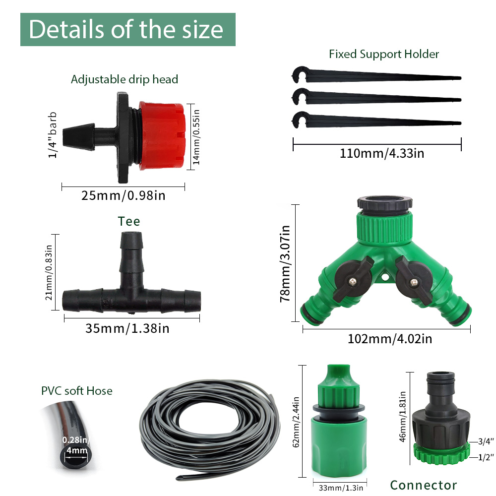 ระบบรดน้ำแบบหยดอัตโนมัติสำหรับ - Smart Garden Sprinkler บทวิจารณ์และราคา