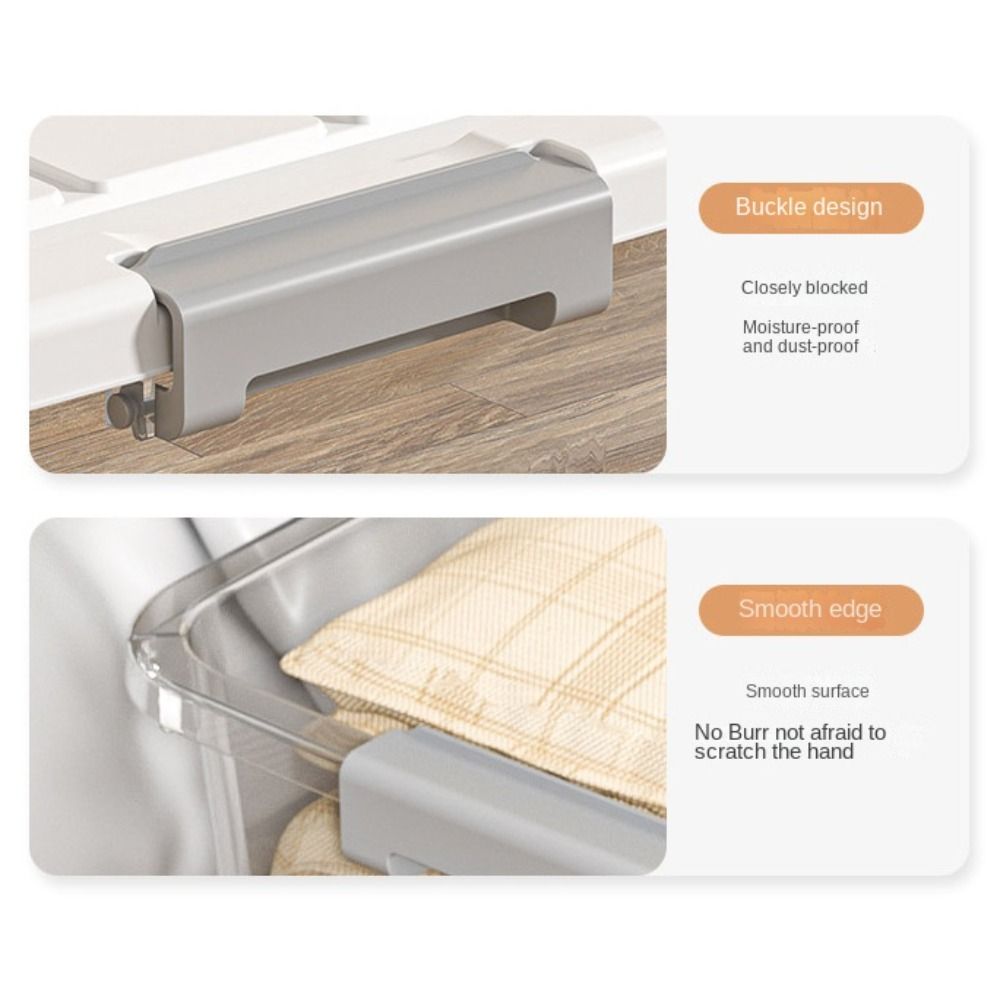 กล่องเก็บของพลาสติกสีดำโปร่งใส - Smart Garden Storage บทวิจารณ์และราคา