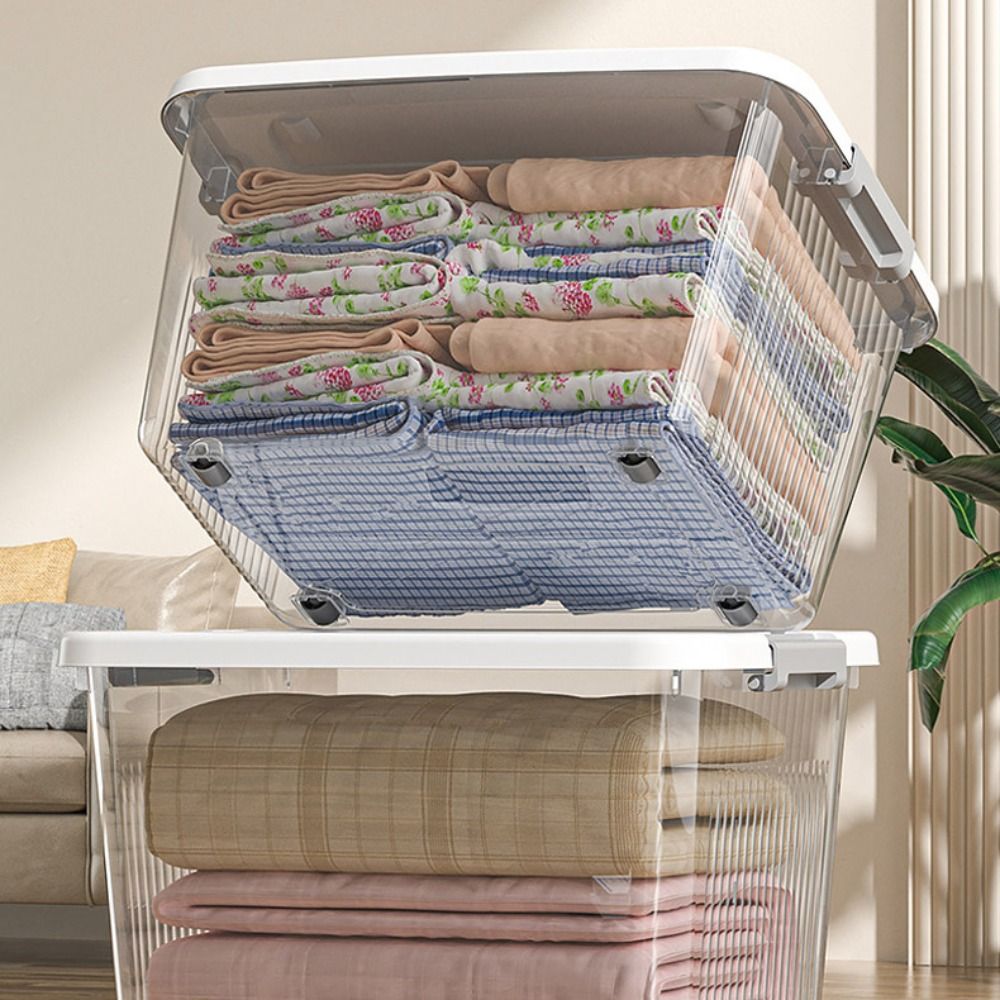 กล่องเก็บของพลาสติกสีดำโปร่งใส - Smart Garden Storage บทวิจารณ์และราคา
