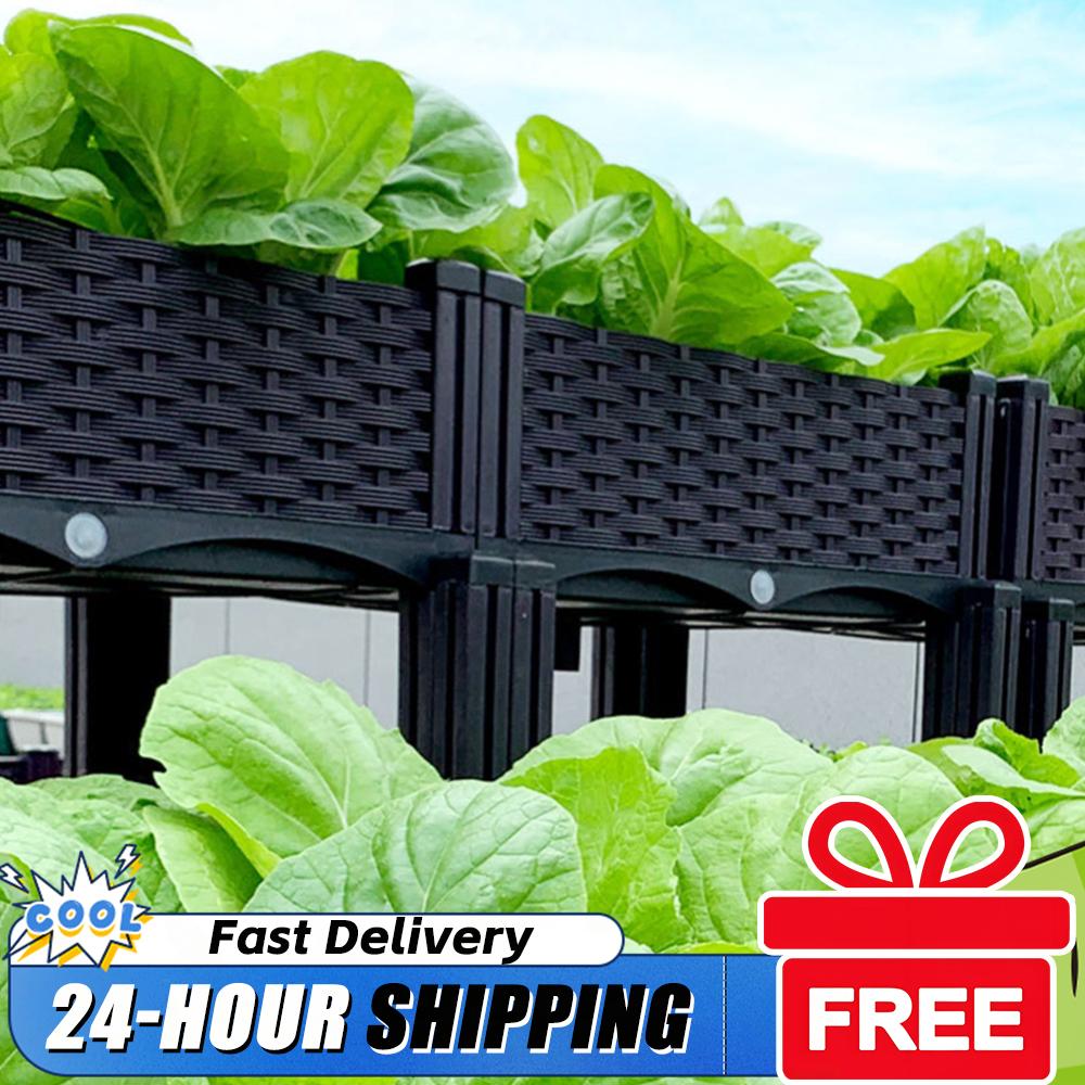 กระถางปลูกต้นไม้พลาสติกแบบยกสู - Smart Garden Storage บทวิจารณ์และราคา